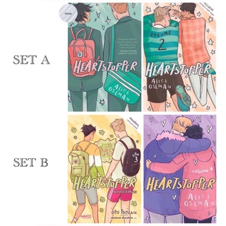 (เล่มจริง แท้ถูกลิขสิทธิ์) HEARTSTOPPER VOLUME 1-4 ฉบับภาษาอังกฤษใหม่ มือ1