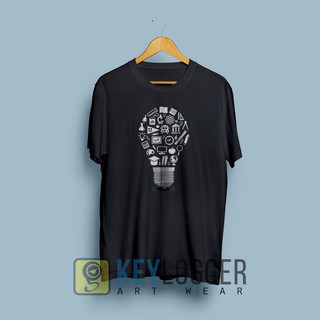 เสื้อยืด พิมพ์ลาย Think Big 02 Distro เสริมการศึกษา สําหรับเด็ก