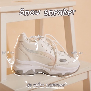 snow sneaker(ผ้าใบนุ่น สโนว)