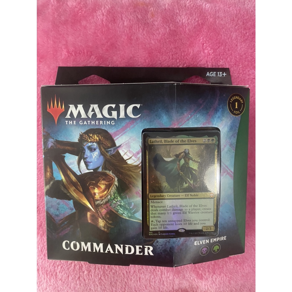 MTG Kaldheim (KHM) Commander Decks [ELVEN EMPIRE] Shopee Thailand