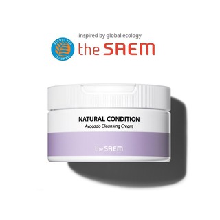 [THE SAEM] Natural Condition Avocado Cleansing Cream 300ml คลีนซิ่งครีมอะโวคาโดธรรมชาติ สินค้าเกาหลีแท้ๆส่งตรงจากเกาหลี