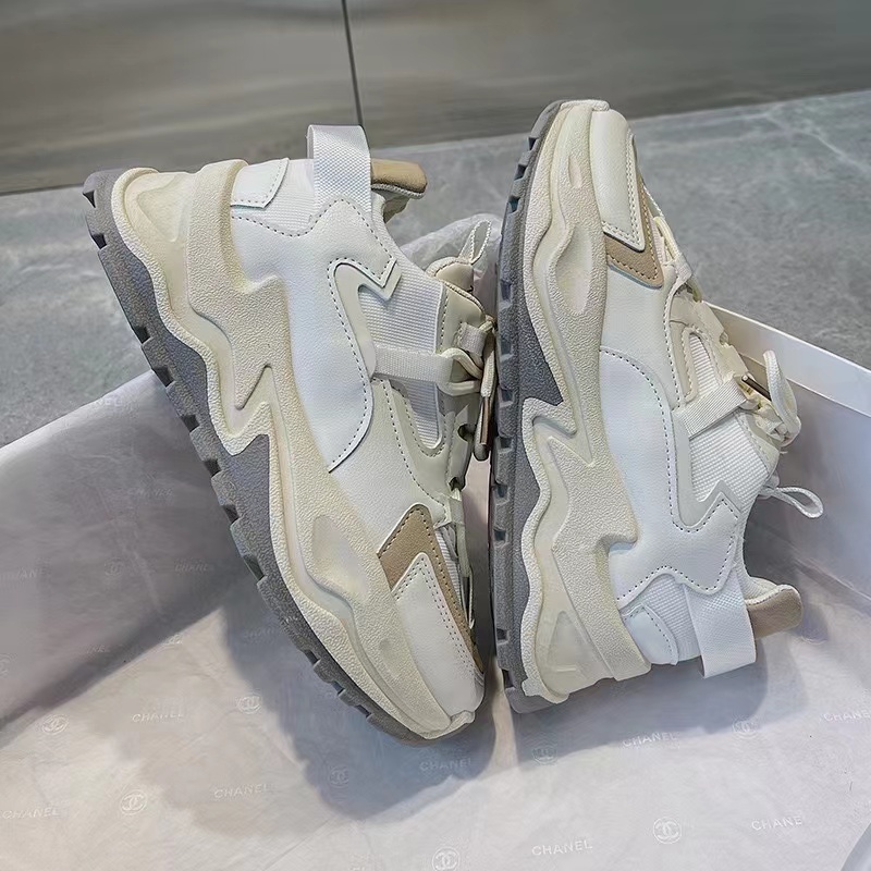 COOL SHOES (มาใหม่ AR-602)  รองเท้าผ้าใบผู้หญิง เสริมส้น 5 ซม.รองเท้าผ้าใบลำลองเดซ