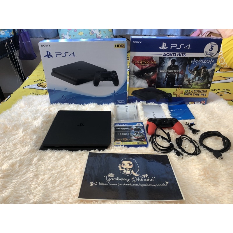 เครื่อง PS4 Slim 500 GB (มือสอง สภาพดี)