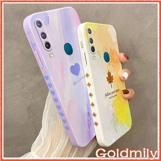 🔥 เคสวีโว่ลายแถบข้าง ยิ้ม &amp; ฉลาม ขอบเหลี่ยมเคสซิลิโคน สำหรับ เคส Vivo Y15 Y12 Y20i Y12s Y12A Y50 Y17 Y20sG Y12i Y20 Y30 V11i V5s Y81 Y19 V5 Y81i Y85 V20 Pro S1 X21 X9 V9 V15 X9s Plus Y20s Case