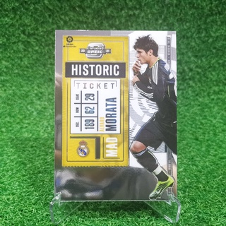 ขาย การ์ด Panini Chronicles Soccer 2020-21 Alvaro Morata Real Madrid Historic Ticket Contenders Optic Cards Swapper