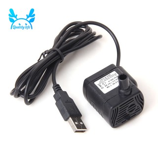 ปั๊มน้ำพุอุปกรณ์ชาร์จ Dc 3 . 5 V - 9 V 3 W Usb