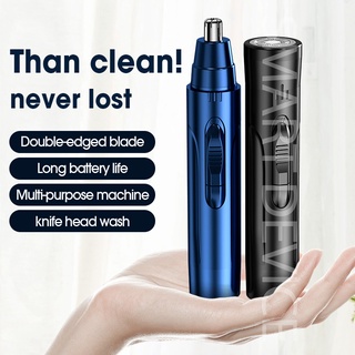 COMELY เครื่องโกนหนวดไฟฟ้าจมูกหู Trimmer Safe Facial ชาร์จจมูกผม Trimmer สำหรับผู้ชายโกนหนวดกำจัดขน Shave Beard
