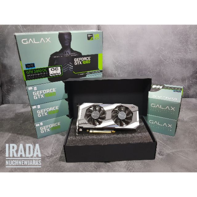 การ์ดจอ GALAX  GTX 1060  3GB  (มือสอง)