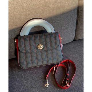 กระะเป๋าสะพาย Coach งานหนังแท้ สวยเก๋ตรงปก