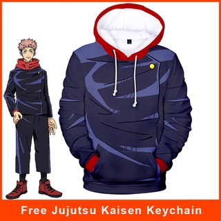 Anime Jujutsu Kaisen Hoodie Mens Outerwear Sweater Oversize Hoodie Men Women Couple Hoodies Pullovers Cosplay Costume