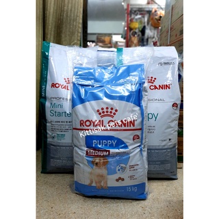 (แบ่งขาย)อาหารสุนัขรอยัลคานิน(Royal Canin) สูตรMini Starter, Mini Puppy, Medium Puppy แบ่งแพ็คละ 1Kg.