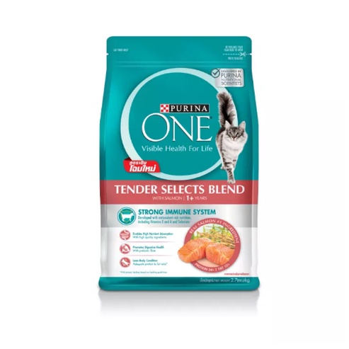 PURINA ONE Tender Selects Blend Salmon kg อาหารแมวเพียวริน่า