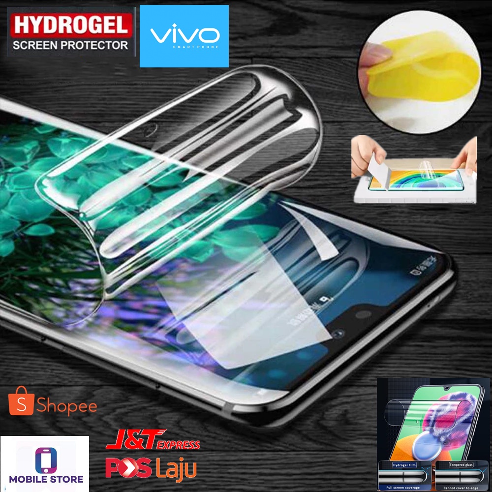 ฟิล์มกันรอยหน้าจอ Hydrogel VIVO Y97/ X95/ X93/ Y91/ Y90/ Y89/ Y85/Y83/Y81[VIVO Y series] ฟิล์มไฮโดรเ