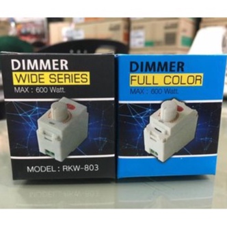 สวิทซ์หรี่ไฟ ดิมเมอร์ DIMMER 600W ใช้กับฝา PANASONIC รุ่นใหม่ / รุ่นเก่า *** ไม่สามารถใช้ได้กับหลอด LED และ หลอดประหยัด