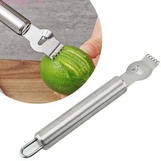 FATY~Peeler Zester Food Grade Lemon Citrus Fruit 16.3cmx2.5cm 100% Brand New