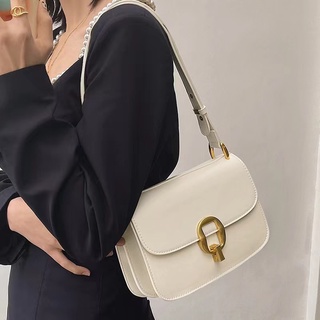 (HB-572) กระเป๋าแฟชั่น สะพายไหล่ งานสวยมาก หนัง PU ทรงแข็ง