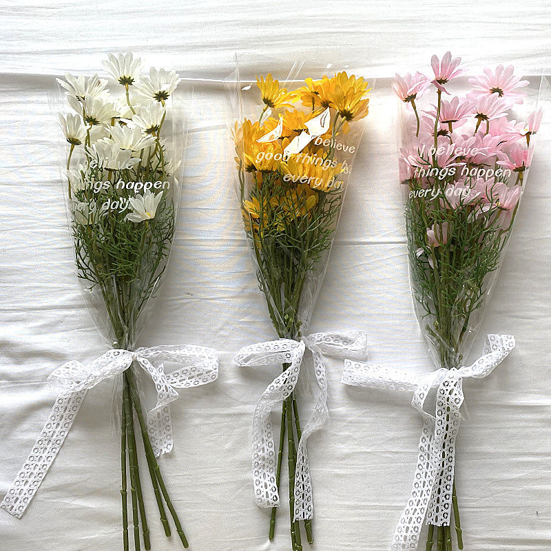 น่ารัก พร้อมส่ง ดอกเดซี่ปลอม 5 สี ดอกไม้ประดิษฐ์ สำหรับแต่งบ้าน พร็อพถ่ายรูป รับปริญญา 1 ดอก