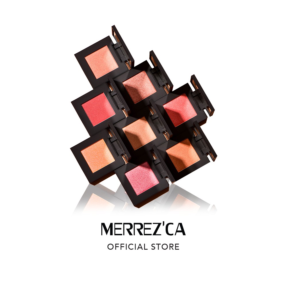 MERREZ'CA GETTING READY FOR CHEEK COLOR เมอร์เรซกา เก็ตติ้ง เรดดี้ ชีค เครื่องสำอาง บลัชออน ปัดแก้ม