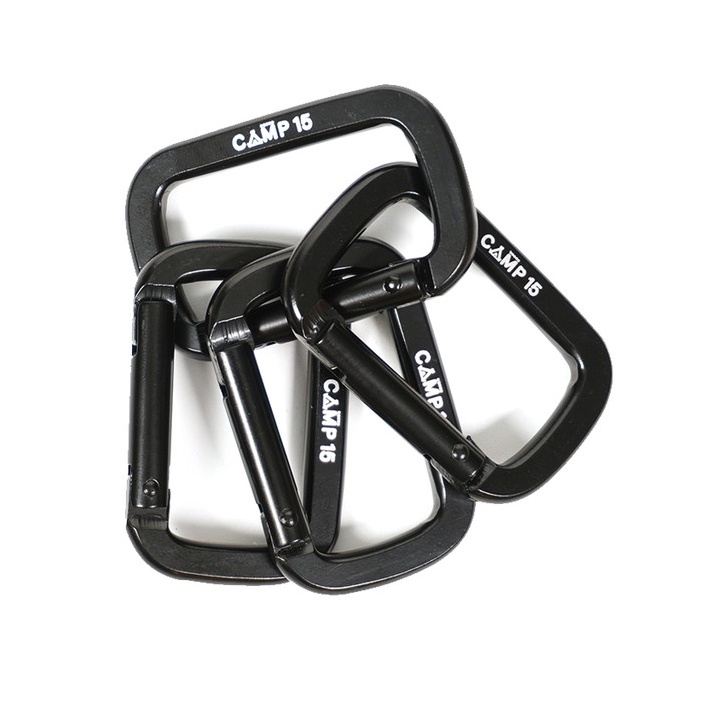 CAMP15 : Carabiner 1 Set (4 pcs.) ห่วงแขวนอเนกประสงค์
