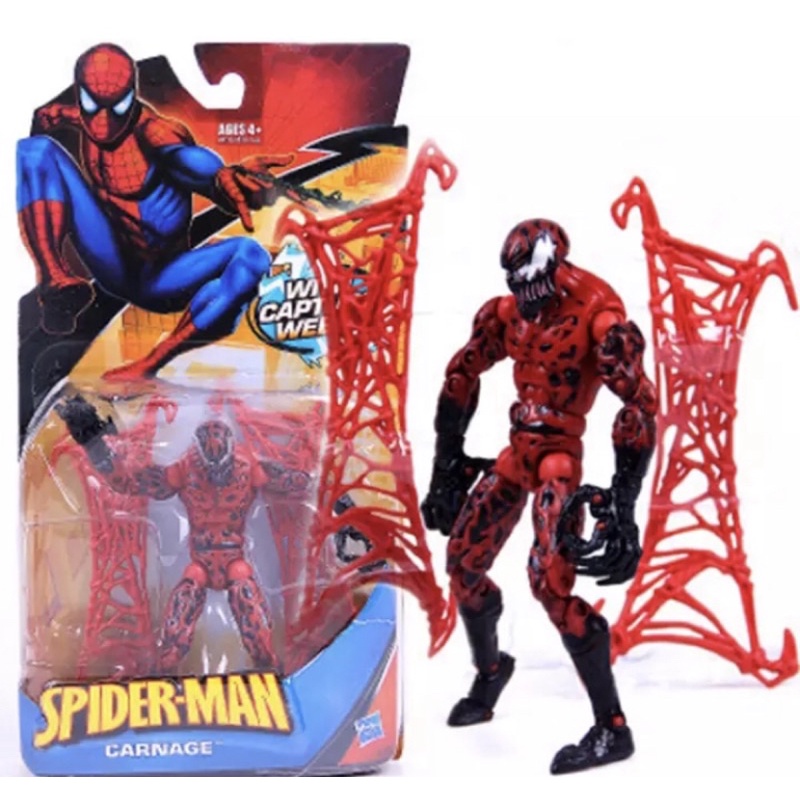 Marvel Superhero Spiderman Venom Carnage Lizard Action Figure สะสม Avengers Figurine ของเล่นเด็ก ของสะสม พร้อมส่ง