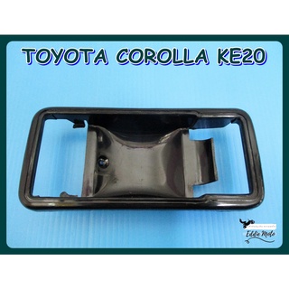 TOYOTA COROLLA KE20 DOOR HANDLE SOCKET LH&amp;RH SET "BLACK" 1 PC // เบ้ารองมือเปิดใน อันหน้า ตัวสั้น สีดำ ใช้ได้ทั้งซ้ายขวา