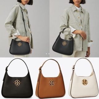 พรีฯ​ TORY BURCH MILLER SMALL CLASSIC SHOULDER BAG/ black,tan