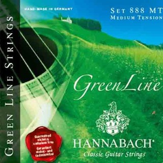 HANNABACH สายกีตาร์คลาสสิก GREEN LINE รุ่น 888MT