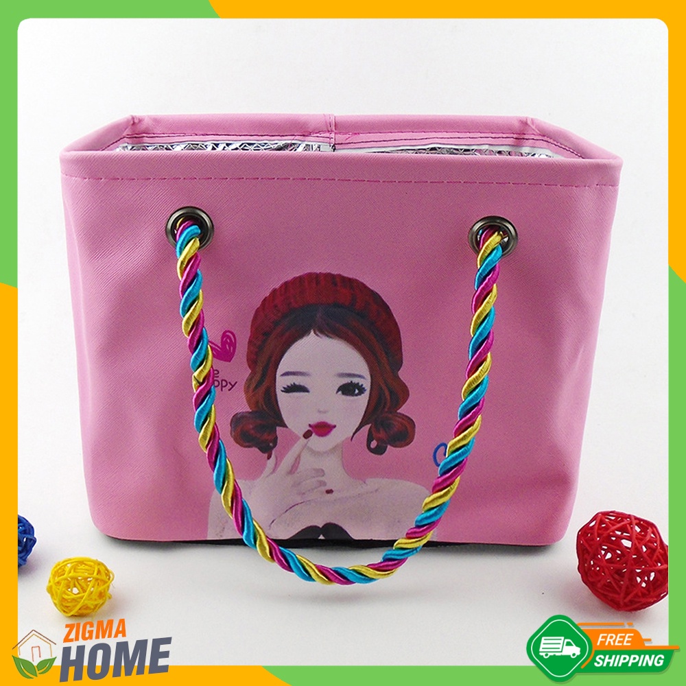 Zigma home - กระเป๋า กระเป๋าใส่อุปกรณ์อาบน้ำ ใส่ของใช้ส่วนตัว กันน้ำ พกพาสะดวก ใส่ของได้เยอะค่ะ