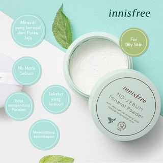 ขายเท เลิกขายน้า INNISFREE No-Sebum Mineral Powder 5g.