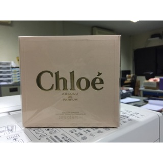 Chloe absolu de parfum ขนาด 75 ml กล่องซีล