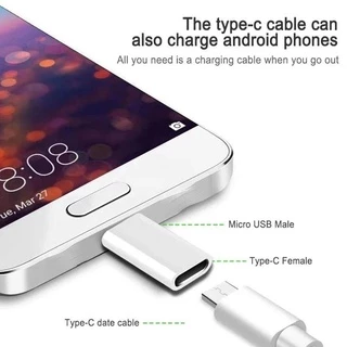 【12 รูปแบบ ABS】Type-C to Micro USB to Ligh to Type C to Micro อะแดปเตอร์ เข้ากันได้กับตัวแปลง Android ซิงค์ข้อมูล สายชาร์จ เชื่อมต่อ