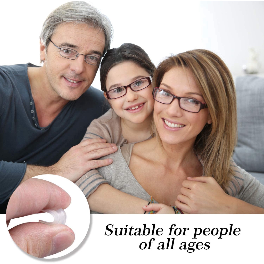 5 คู่แพ็ค / แผ่นรองจมูกแว่นตา / แผ่นรองจมูกกันลื่นซิลิโคนอ่อนนุ่มแบบมีกาวในตัวสําหรับแว่นตา, แว่นตา, แว่นกันแดด / อุปกรณ์แว่นตา - รูปที่ 4