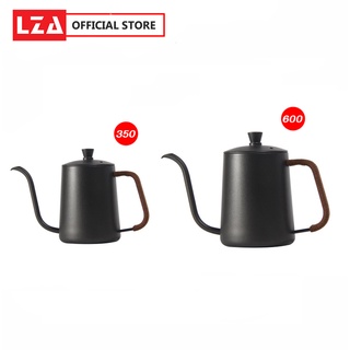 กาดริปกาแฟ รุ่น D350/600 พร้อมฝา+ที่จับเป็นยางกันความร้อน ความจุ 350ml และ 600ml สแตนเลส กาดริป กาแฟ