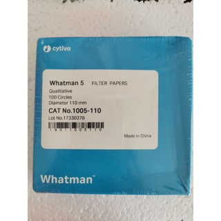 กระดาษกรอง Whatman เบอร์5 dia 110mm.