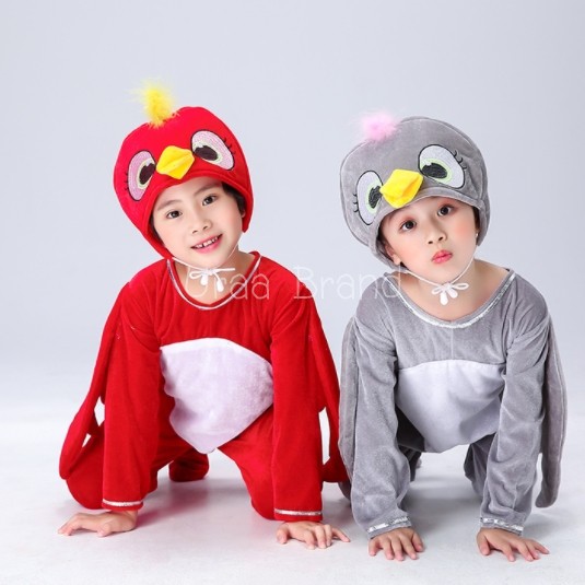 (พร้อมส่งสีแดง) ชุดแฟนซีนก แฟนซีเด็กนก นก รุ่น ชุดนกเด็ก Bird Kids Fancy ชุดนก - รูปที่ 2