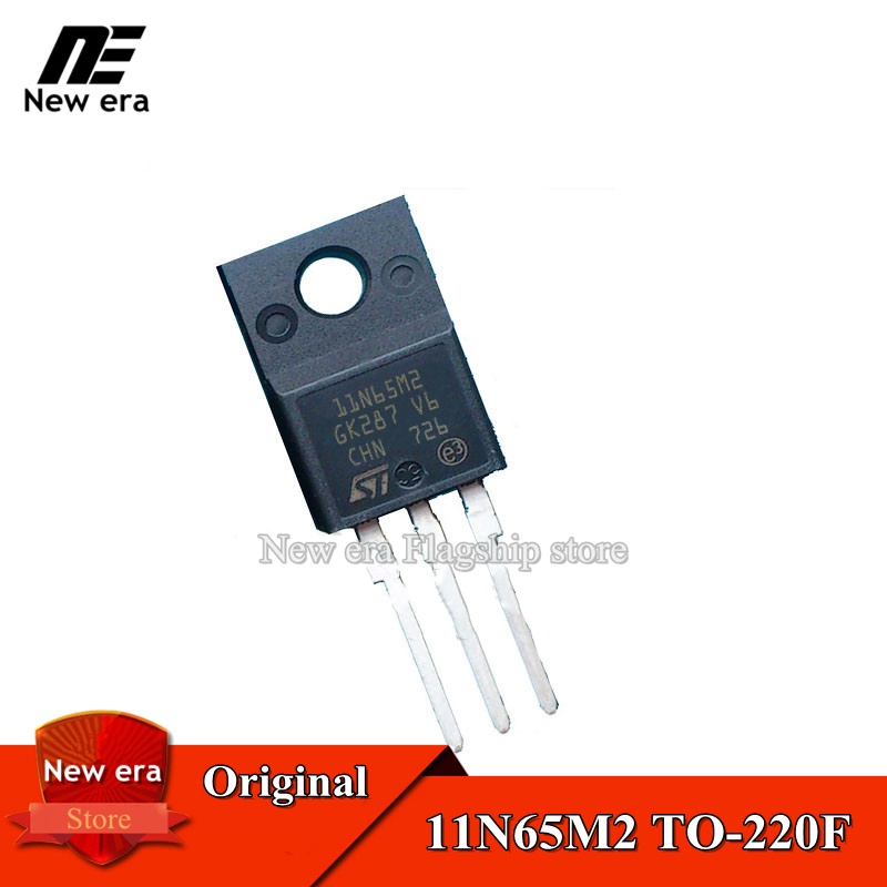 5 ชิ้น 11N65M2 TO-220F STF11N65M2 TO-220F MOSFET