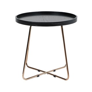 Coffee table, side table COFFEE TABLE FURDINI 61866-ROSEGOLD/BK BLACK/COPPER Living room furniture Home &amp; Furniture โต๊ะ