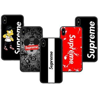 เคสโทรศัพท์แบบนุ่ม supreme iphone 11pro xs max xr x 8 7 6 s plus