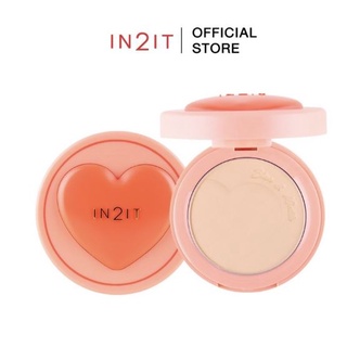 แป้งพัฟ IN2IT Blur&amp;Matte Pressed Powder Spf20 BPP แป้งพัฟ แป้งเบลอผิว แป้งพัฟเบลอผิว