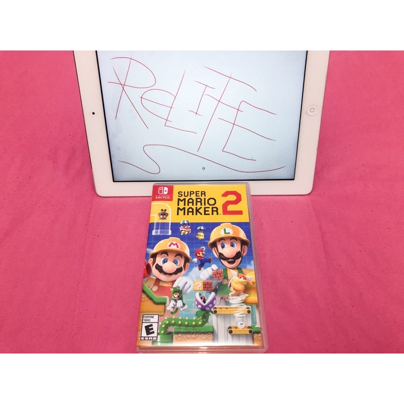 แผ่นเกมส์ Nintendo Switch : Super Mario Maker 2 (มือ2) (มือสอง