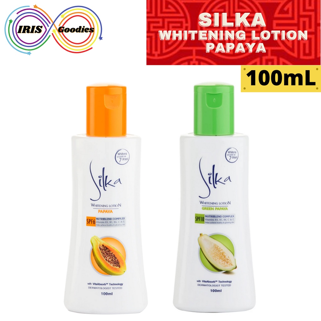 Silka Whitening Lotion Papaya 100mL