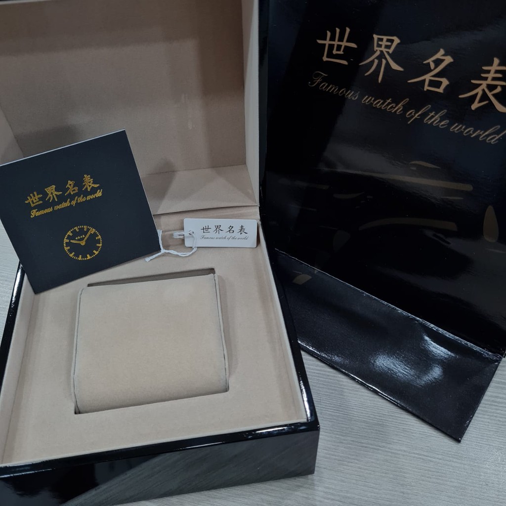 Roger DUBUIS Watch BOX / EXCLUSIVE DUBUIS ROGER BOX INCLUDE BOOK + ถุงกระดาษ