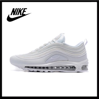 ของแท้อย่างเป็นทางการ Nike Air Max 97 รองเท้าผ้าใบผู้ชายและผู้หญิง