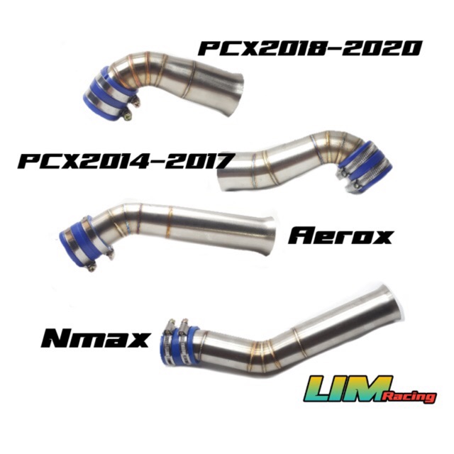 ท่อกรองเลส PCX160 PCX2021-2025, PCX150 PCX2014-2020 ทุกปี, Nmax, Aerox, Click125,125i  มีเก็บปลายทาง