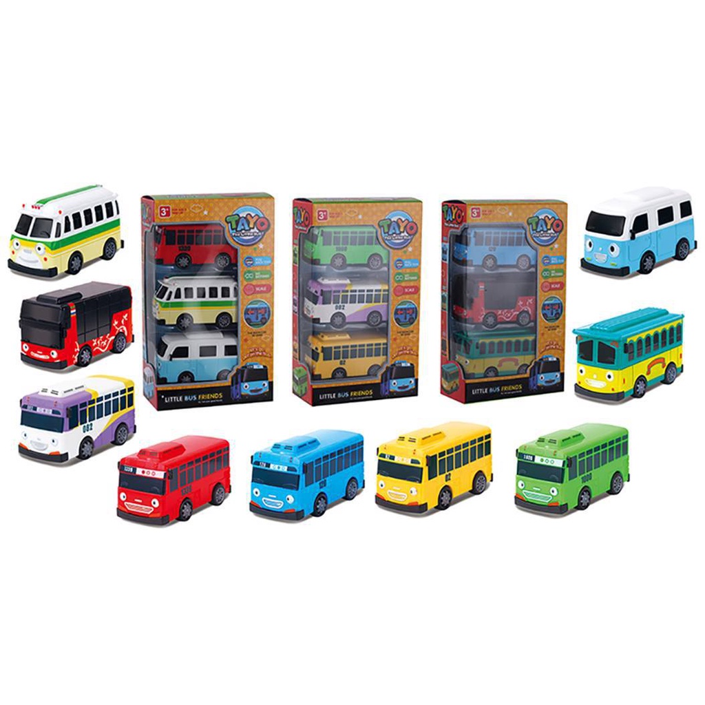 ของเล่นรถบัส Tayo the Little Bus เปิดหลังได้ รูปที่ 6