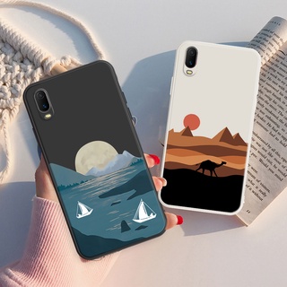 เคสโทรศัพท์มือถือ ลายภาพวาดสีน้ํามัน รูปเซเลอร์มูน สําหรับ Huawei 3i 5T Y6P Mate 20 P30 P40 P50 Pro Plus P20 Lite Nova 4E 6SE Honor 8X 10 20 20S 7i Y6 Y7 Y7A Prime 2019