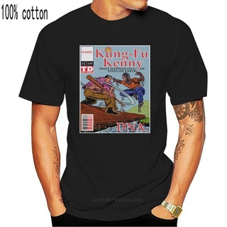 [S-5XL]เสื้อยืด ผ้าฝ้าย พิมพ์ลายการ์ตูน Kung Fu Kenny DNA Comic Kendrick Lamar สําหรับผู้ชาย และผู้หญิง