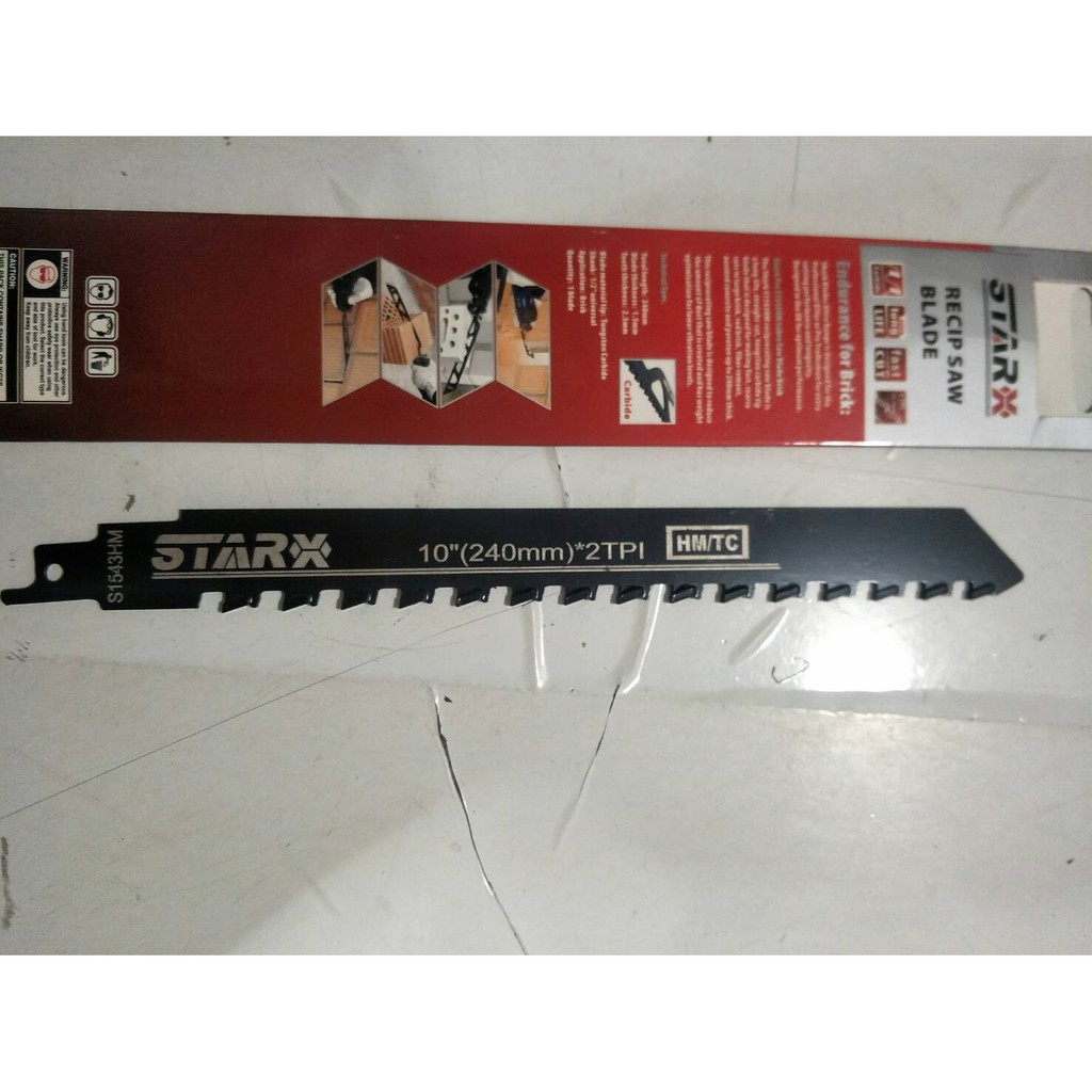 SW08 ใบเลื่อยชักสำหรับ ตัดปูน อิฐแดง อิฐมวลเบา - รูปที่ 2