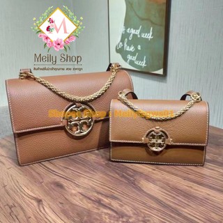 Tory Burch Miller Shoulder Bag รุ่นใหม่ล่าสุด มีให้เลือก 2 ขนาด กระเป๋าแฟชั่น กระเป๋าสะพายไหล่ งานสวย รุ่นยอดนิยม ฮิตมาก