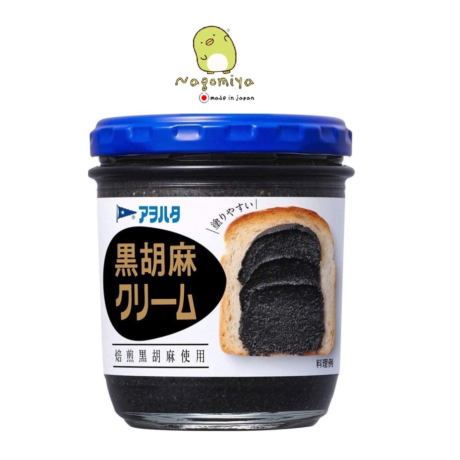 Aohata Black sesame 140g แยมงาดำ อาโอฮาตะ แยมญี่ปุ่น แยมทาขนมปัง